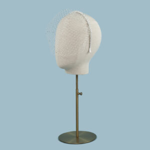 Becky - beaded birdcage veil - Image 3
