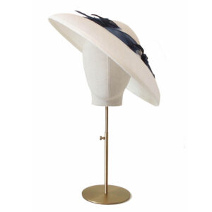 Isabella - blue petal brimmed hat - Image 3