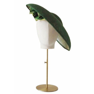Lilian - Dark Green Ruffle Brim - Image 2