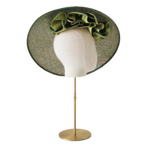 Lilian - Dark Green Ruffle Brim - Image 3