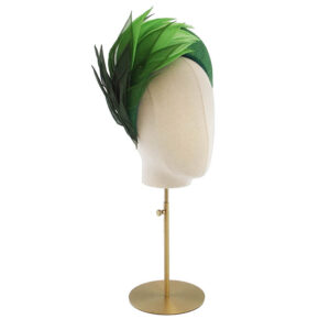 Penelope in Emerald – petal straw headband - Image 3