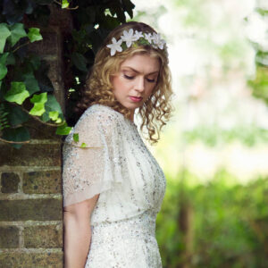 Ophelia - floral headband - Image 2