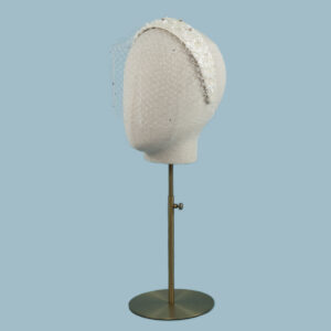 Grace - Lace band with birdcage veil - Image 2