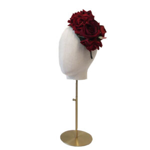 Ava - Red rose headpiece - Image 3