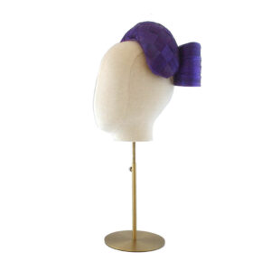 Christina - silk abaca headband with bow - Image 2