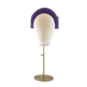 Christina - silk abaca headband with bow - Image 3