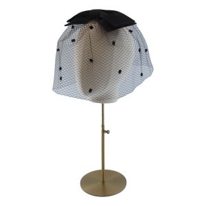 Ola - Bow birdcage veil - Image 2