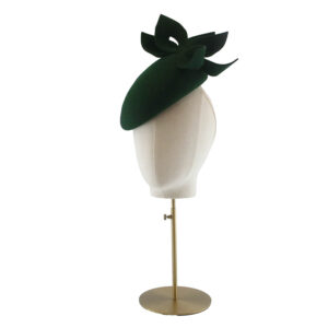 Ciara in green - bow beret - Image 2