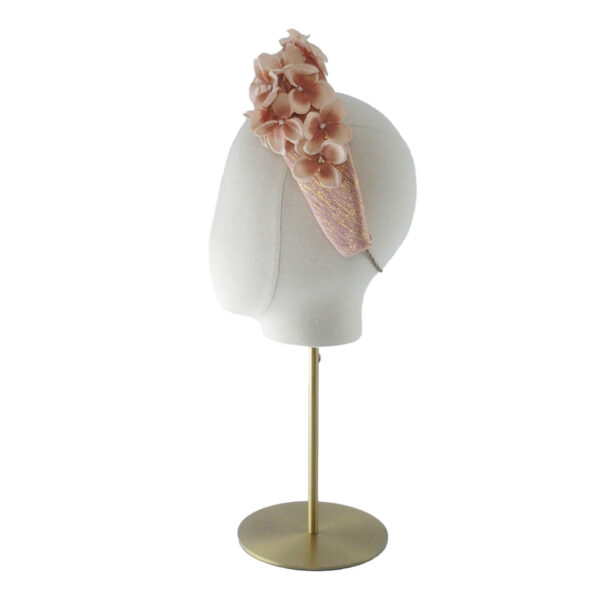 Rosa Headband in peach - Image 5